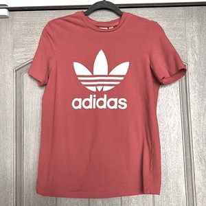 EUC Adidas trefoil logo tee womens medium